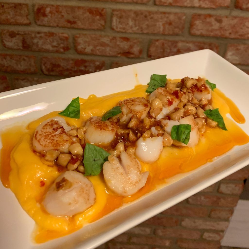 scallops (gregory gourdet&nbsp;recipe)